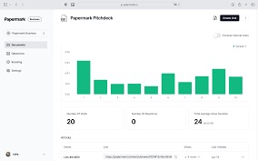 Intuitive document management system interface with user-friendly design